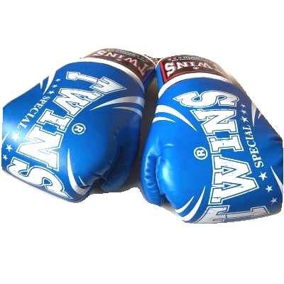 新品 正規 TWINS 本格 ボクシンググローブ PU青/サイズ選択/8/10